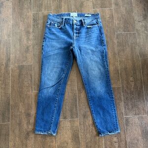 FRAME denim Le garçon crop